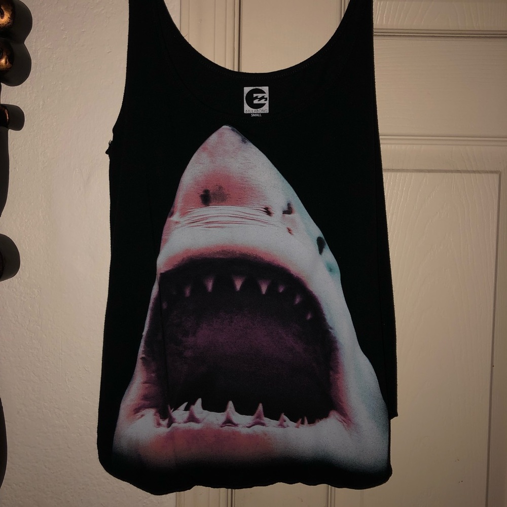 Black Billabong Shark Tank Top